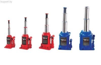 Домкраты гидравлические  бутылочные телескопические